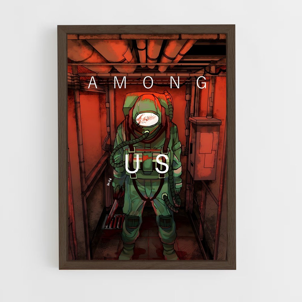 Poster Imposteur en Action – affiche Among us (vue 5)